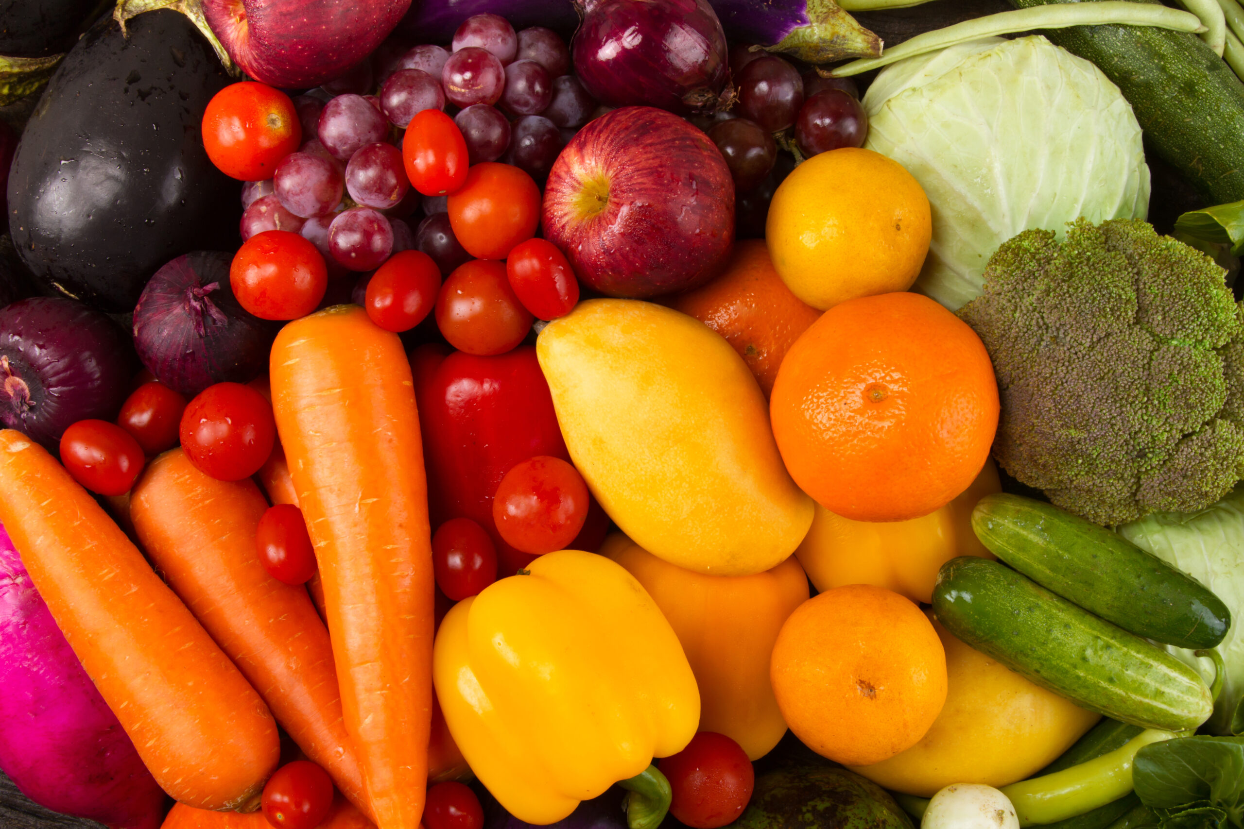 Fruit and vegetables Fruit and vegetables